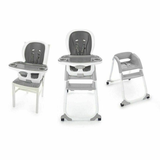 Ingenuity 60721 Smartclean Chairmate Chair Top High Chair Slate Gray For Sale Online Ebay