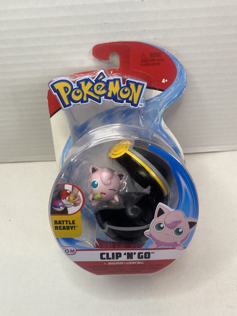 Pokemon Clip 'N' Go Jigglypuff & Luxury Ball Figure Set | eBay