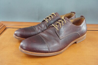 Warfield & Grand Mills Mens 10.5 Shoes Brown Leather Cap Toe  display picture 3
