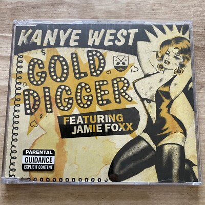 Kanye West Feat. Jamie Foxx    Gold Digger : 3 track CD SINGLE inc feat. JayZ