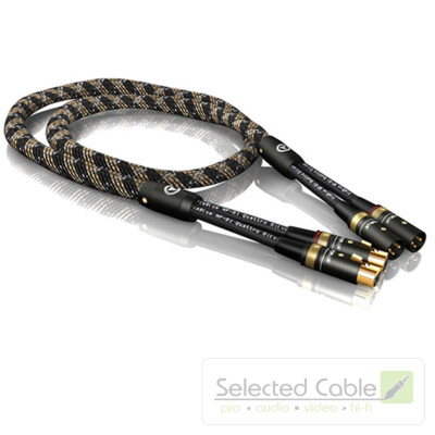 VIABLUE XLR Audio Cable 2M NF-S1 SILVER QUATTRO Phono Analog Stereo Cable 22362