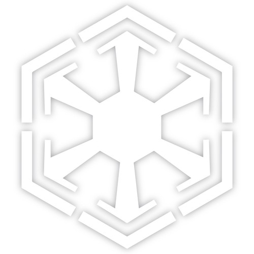 Star Wars Sith Empire Logo 2" Vinyl Decal Sticker Dark Side Force Jedi 2x - Picture 2 of 26