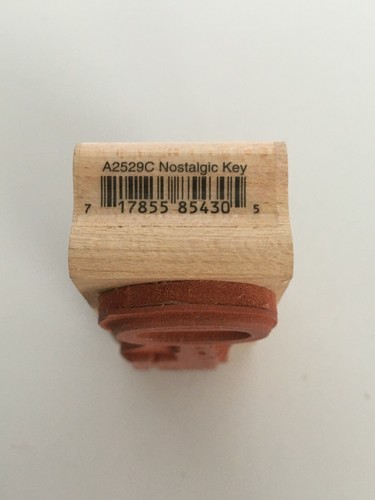 Rubber Stampede Rubber Stamp Nostalgic Key Old Fashioned Card Making Paper Craft - Picture 4 of 5