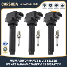 UF815 1832A057 Ignition Coil+spark plug For 2014-21 Mitsubishi Mirage G4 1.2L L3