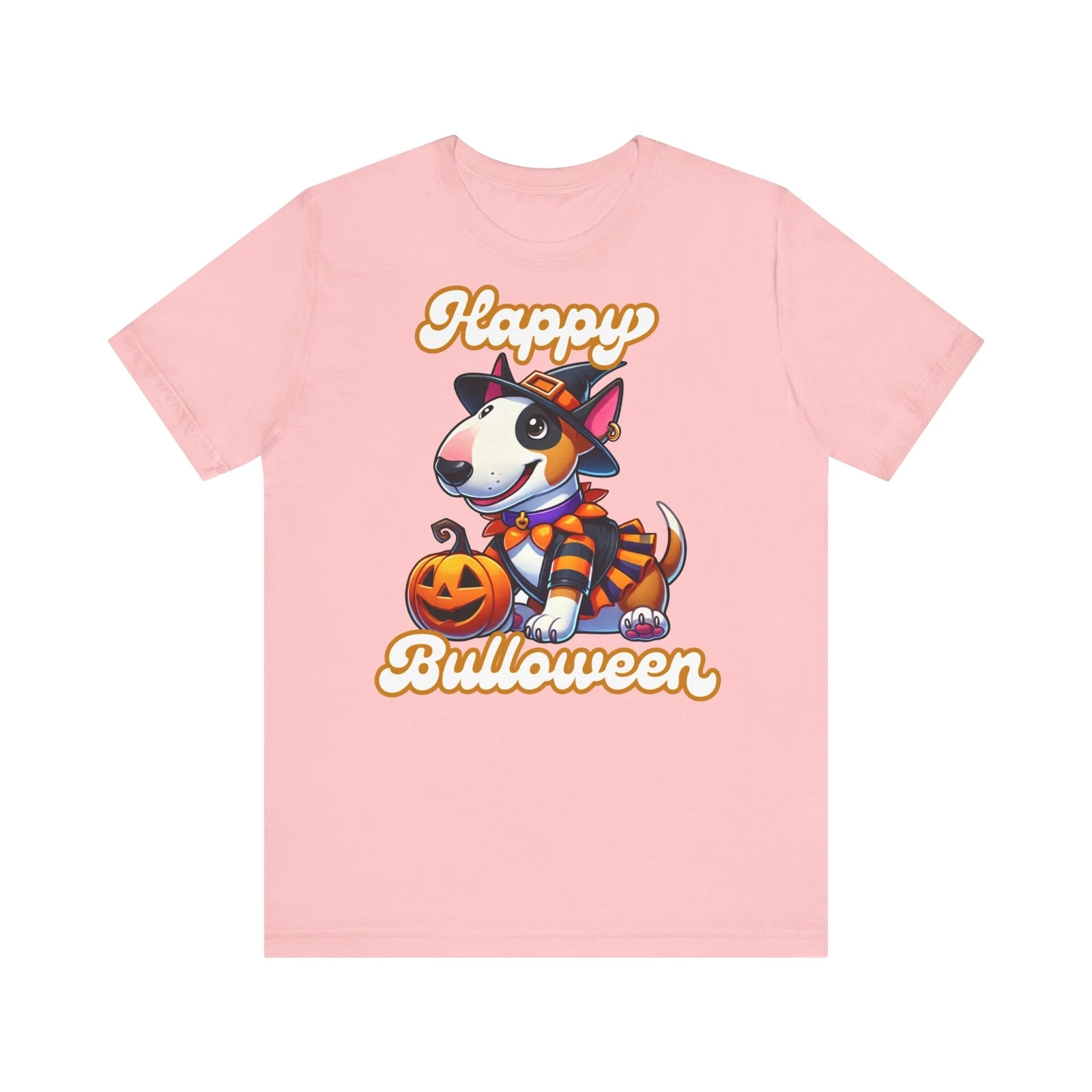 Happy Bulloween Bull Terrier Tee, Halloween T-Shirt, Pet Lover Gift, Unisex
Opens in a new window or