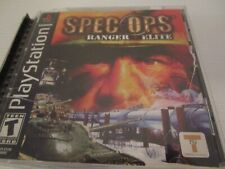 PS1 Spec Ops Ranger Elite (Sony PlayStation 1, 2001) - Complete - Tested Rated T