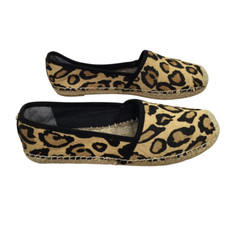 Sam Edelman Loraine Animal Leopard Print Flats Espadrille Shoes 6M