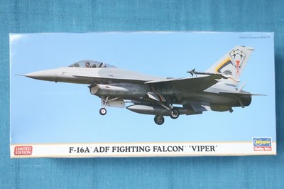 Hasegawa F-16A ADF Fighting Falcon Viper Model Airplane Kit 1:72 01980