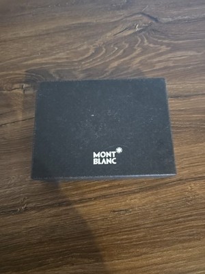 Montblanc Meisterstück Black Business Card Leerbox