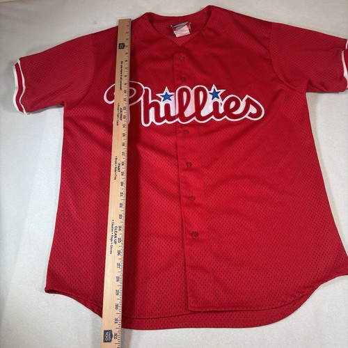 Camiseta deportiva de béisbol vintage de los 90 Philadelphia Phillies Diamond Collection para hombre talla XL - Imagen 9 de 9