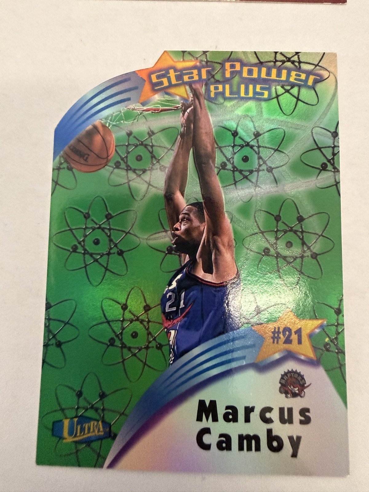 Marcus Camby 1997-98 Fleer Ultra Star Power 16 SPP Die-Cut Plus