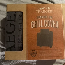 Traeger Ironwood 650 Grill Cover Full Length Heavy-Duty All-Weather BAC505