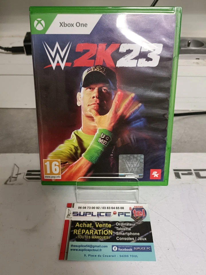 WWE 2K23 - XBOX ONE - JEU FR - SUPLICE TOUL, photo 1 sur 3