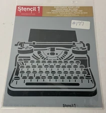 New Stencil 1 Costomize Your Life Typewriter Stencil  