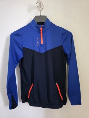 Jungen Kipsta Fussballshirt Funktions-Shirt Fussball Jacke Gr. 10-11 J./141-150