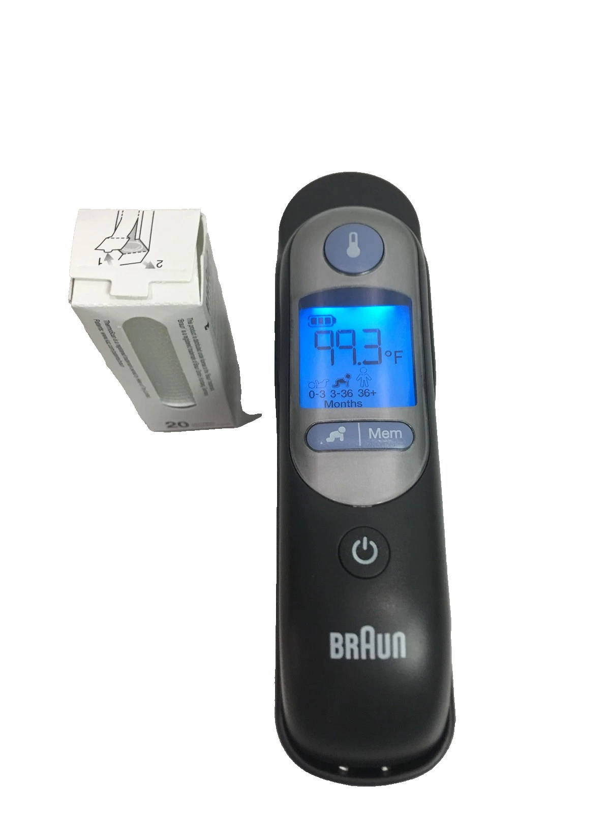 Braun ThermoScan 7 Ear Thermometer ExacTemp and Age Precision Technology
Opens in a new window or ta