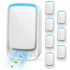 8Pack Air Purifier Plug In,Filterless Mobile Air Ionizer,Quiet Operation Air ...