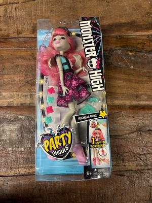 Mattel 2016 Monster High Rochelle Goyle Party Ghouls Doll NEW DAMAGED PACKAGING