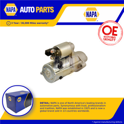 Starter Motor fits KIA SORENTO Mk2 2.0D 10 to 15 D4HA NAPA 361002F000 361002F050