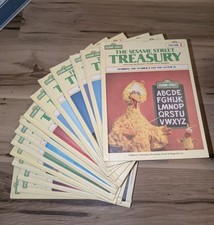 The Sesame Street Treasury Books Series Vtg 1983 1-14 Volumes 2 Of #13 Missing15