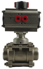 ACTREG ADA40 A+R 14408 PN63 Actuator 150PSI 10BAR Ball Valve 1.5'' Double Acting