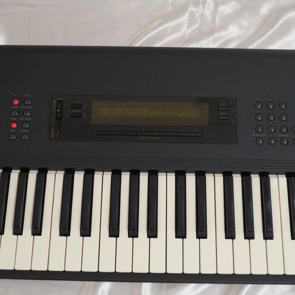 Korg M1 61-Keys Keyboard Synthesizer Music Workstation Black keyboard Japan - Image 2 of 4