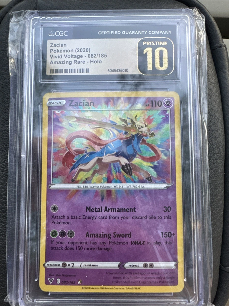 Zacian 082/185 Swsh04: Vivid Voltage for sale | eBay
