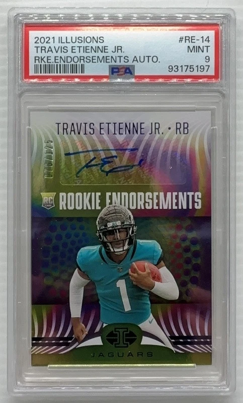 Travis Etienne Panini Illusions Rookie Endorsements Autographs #RE14 Base