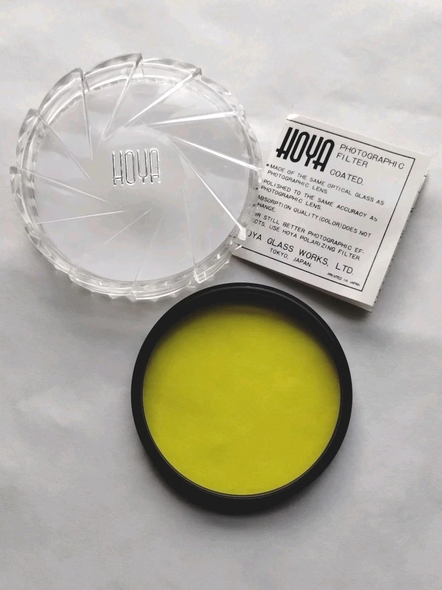 Hoya HMC 67mm Yellow K2 Multi-Coated Filter | B&W Film Camera Filter | Made In Japan | Authorized USA Dealer