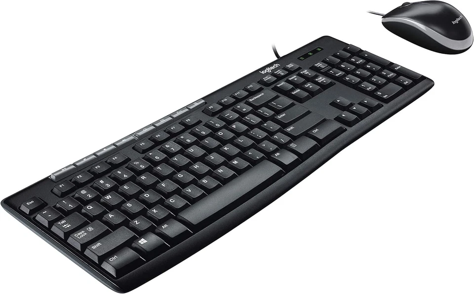 Logitech Media Combo MK200 Full-Size Keyboard and High-Definition Optical Mouse - Image 4 of 4