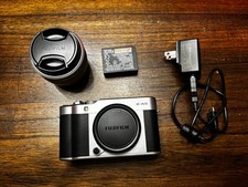 Fujifilm X-A5 Silver 24.2 MP Digital Mirrorless Camera 15-45 Lens