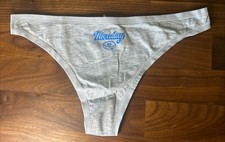 Vtg No Boundaries Bikini Panties Thong Size S Day Of The Week Kidcore Monday