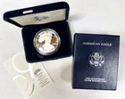 American .999 Silver Eagle Proof  1 Oz Silver Coin With Box & COA