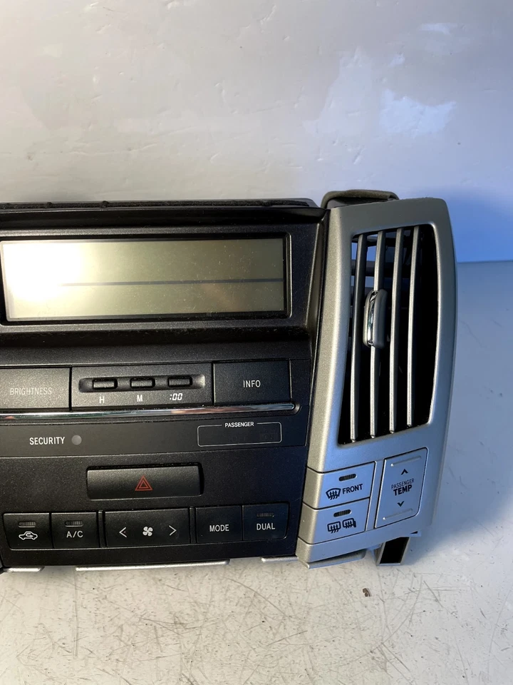 Lexus RX330 RX350 2004-2009 calefacción aire acondicionado control de temperatura OEM WW5-P84 Foto 3 de 4