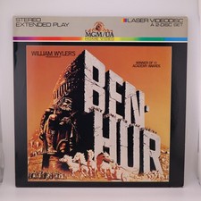 Ben-Hur 1983 MGM/UA Home Video LASERDISC ML10...