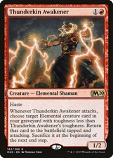 Magic the Gathering (mtg): M20: Thunderkin Awakener - Rare