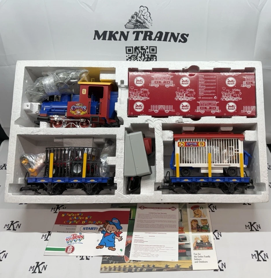LGB 92788 Toy Train Circus Starter Set Vintage Brand New G Scale MINT - Image 2 of 4