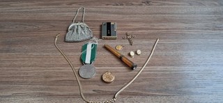 lot petite brocante bijoux anciens fonds de tiroir