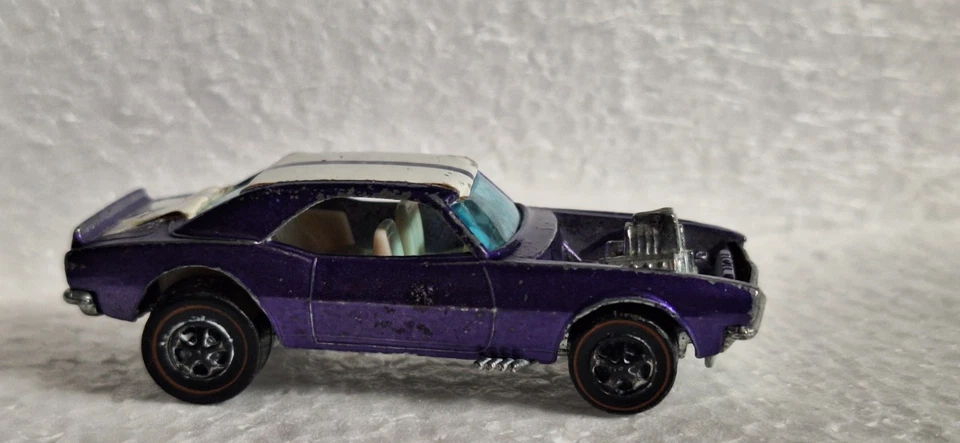 Redline Hot Wheel 1970 - Chevy pesado - púrpura Foto 2 de 4