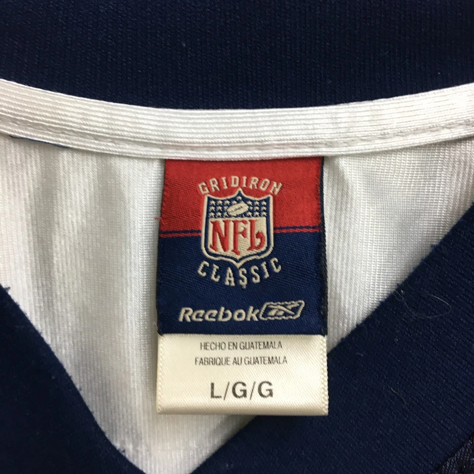 Camiseta deportiva Reebok de los Dallas Cowboys grande azul adulto NFL #31 Roy Williams fútbol americano para hombre Foto 4 de 4
