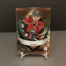 2012-13 Panini ELITE ROOKIES Hockey #39 Jason Zucker WILD 344/999 EX/NM