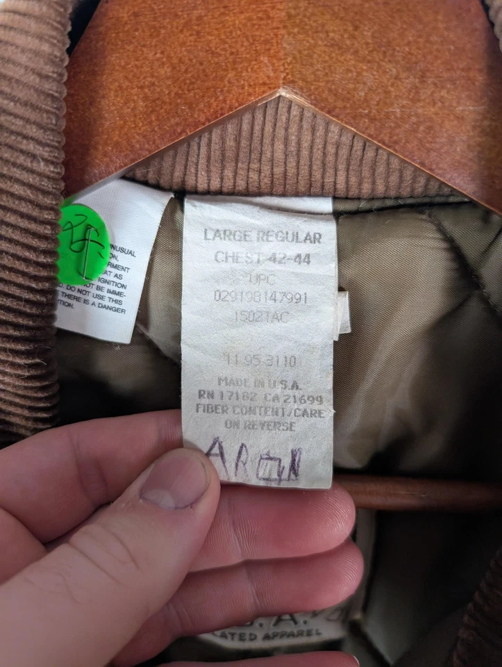 Vintage Walls Coveralls Mens Large Camo Hunting Blizzard-Pruf Insulated USA 90s - Image 3 of 4