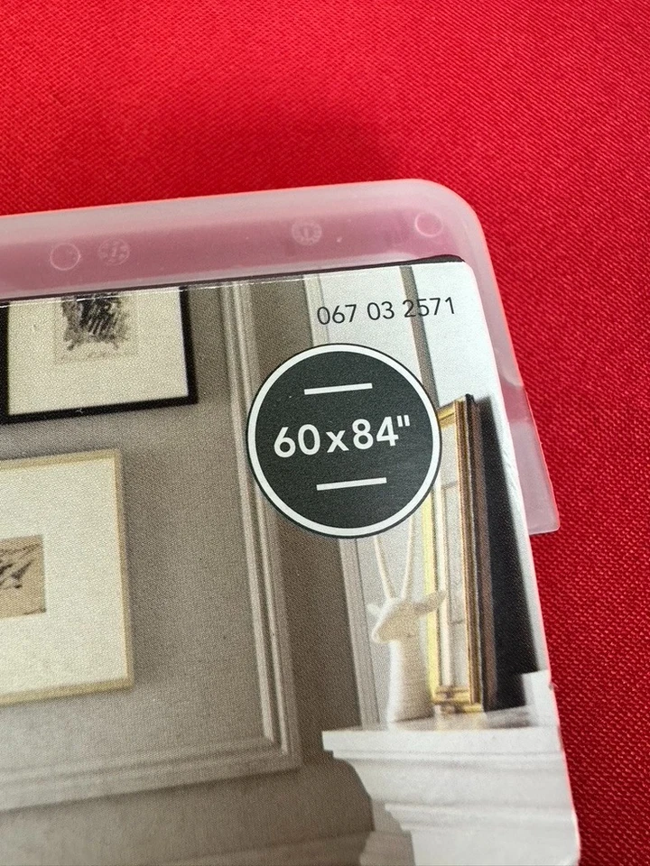 Threshold Quality & Design Oblong White Tablecloth Home Decor 60x84 - Image 3 of 4