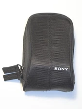 Sony LCS-CSW CyberShot Bloggie Carry Case Small Camera Case - Black