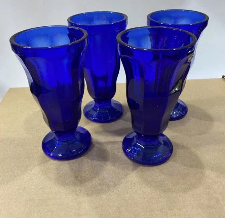 Anchor Hocking Cobalt Blue Glassware In Cobalt Glassware for sale