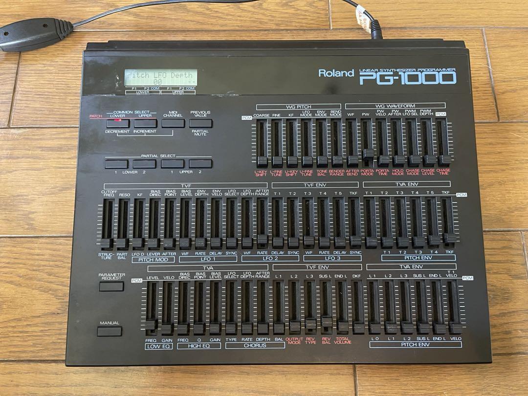 Roland PG-1000 D-50 Edit Controller Programmer Synthesizer from 