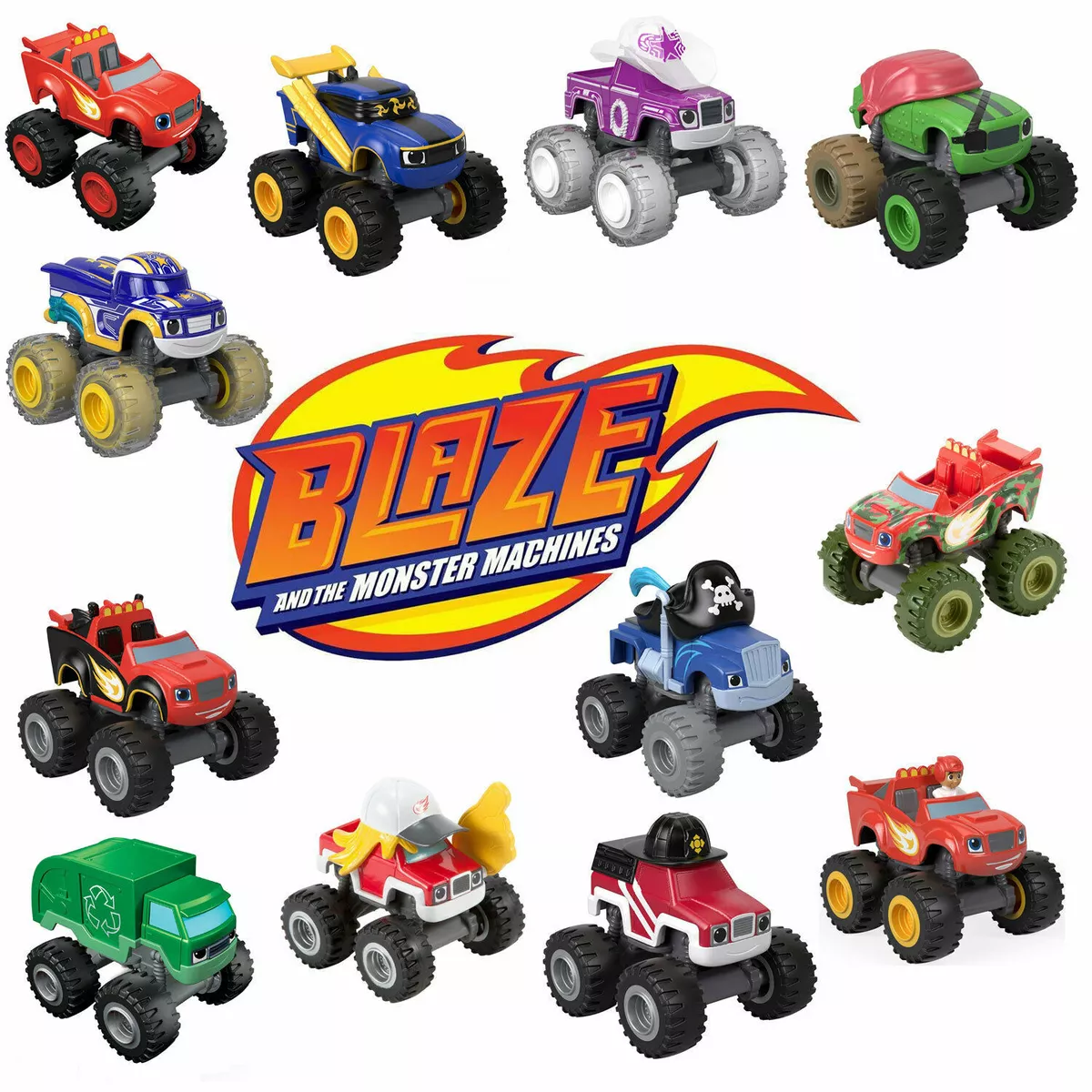 Personnages De Blaze Et Les Monster Machines Nickelodeon FP - Camions moulés sous pression Blaze and the Monster Machines - Neuf (autre) | eBay