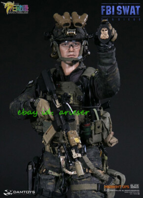 Damtoys 1/6 78044b Fbi Swat Team Agent San Diego Midnight Ops