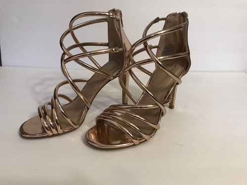 EUC Mix No. 6 Rose Gold Patent Sandal 