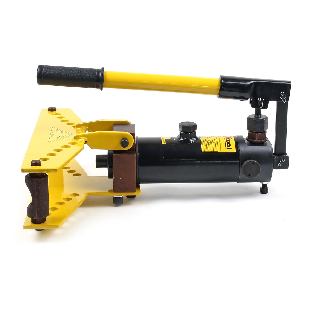 Hydraulisches Rohrbiegegerät 6t – 10-25 Mm, Manuelle Rohrbiegemaschine (gelb)